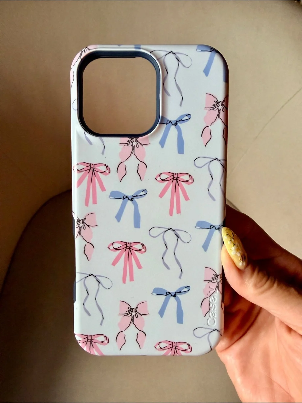 Casely BOLD + MagSafe Protective Case for iPhone 16 Pro  Max Coquette Bows